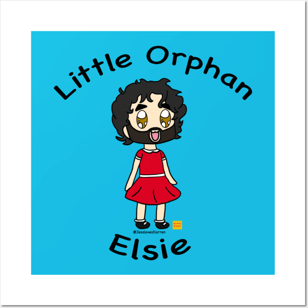 Little Orphan Elsie Wall Art by ElsieCast